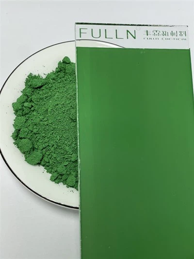 شیشے کے رنگ کوبالٹ گرین